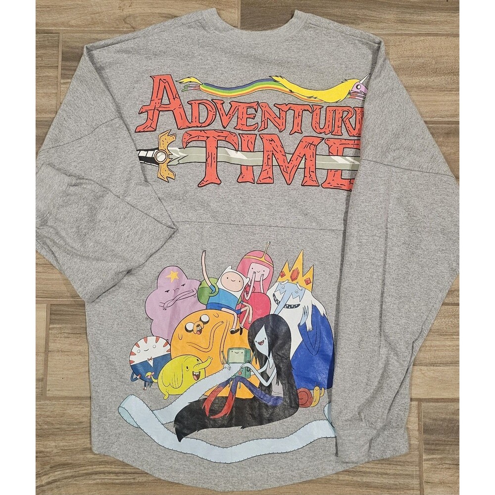 Adventure time adult Grey spirit jersey size large